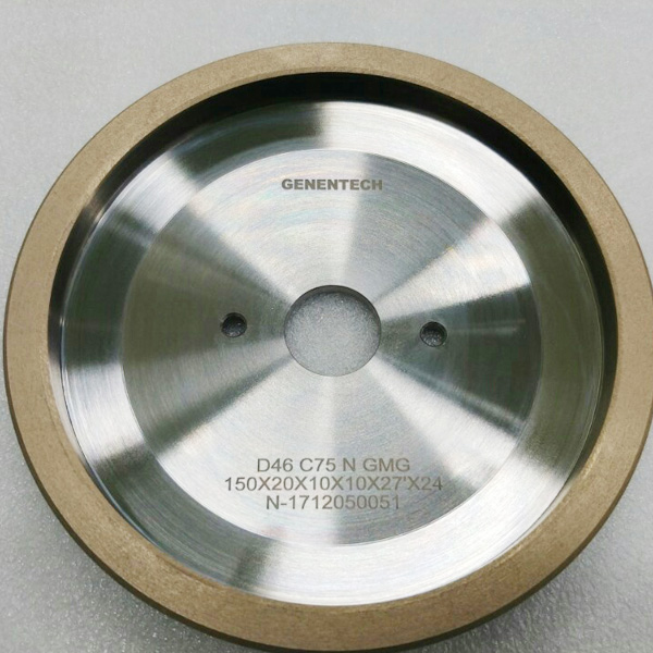 Grinding wheel for glass