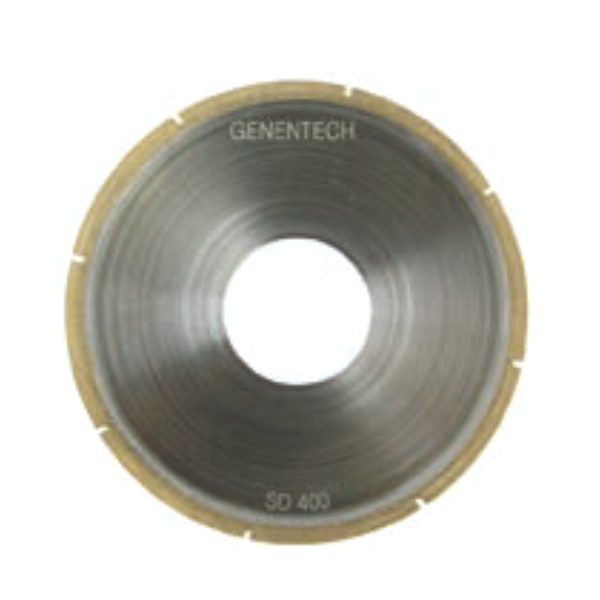 Grinding wheel for glass